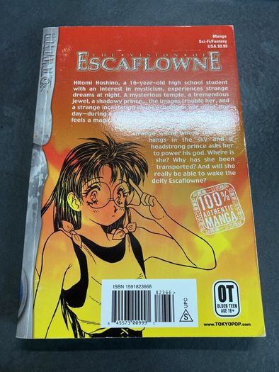 The vision of Escaflowne Manga Volume 1