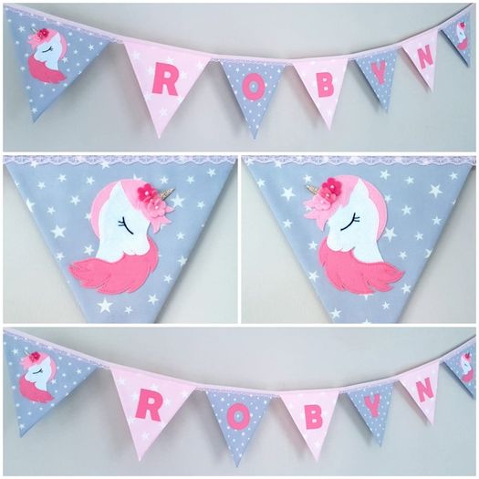 Eco-Friendly Personalised Cotton Bunting Made to Order