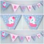 Eco-Friendly Personalised Cotton Bunting Made to Order Image 6