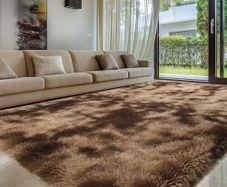 Sour Lemon Rugs Living Room 200x300cm, Coffee Area Rugs for Bedroom, Washable Anti Slip Extra Large Shaggy Soft Rug Fluffy Modern Floor Carpets Mat Beside Carpet for Kids Living Room
