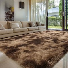 Sour Lemon Rugs Living Room 200x300cm, Coffee Area Rugs for Bedroom, Washable Anti Slip Extra Large Shaggy Soft Rug Fluffy Modern Floor Carpets Mat Beside Carpet for Kids Living Room