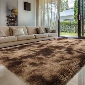 Sour Lemon Rugs Living Room 200x300cm, Coffee Area Rugs for Bedroom, Washable Anti Slip Extra Large Shaggy Soft Rug Fluffy Modern Floor Carpets Mat Beside Carpet for Kids Living Room