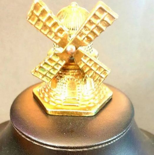 Vintage Brass Windmill In great Vintage Condition