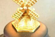 Vintage Brass Windmill In great Vintage Condition