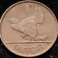[#2107] - Ireland 1928 | Irish 1d | Irish 1 Penny | KM.3 | High Grade