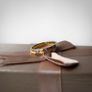 18k Yellow Gold Ring With Diamonds - 4.13 Grams Image 2