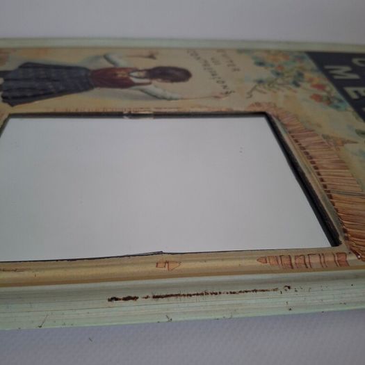 Chocolat Menier Tinplate Mirror