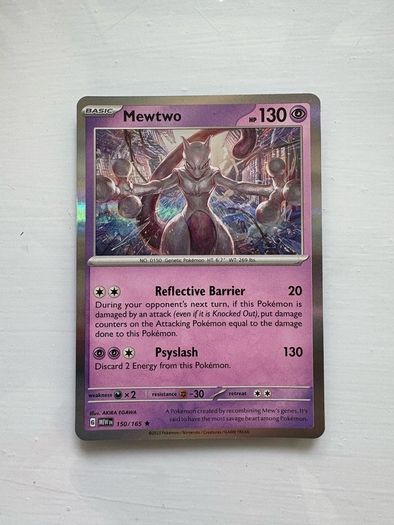 Mewtwo 160 165 - Scarlet & Violet 151