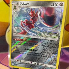 Pokemon Scizor (LOT 126) Lost Thunder Holo Rare