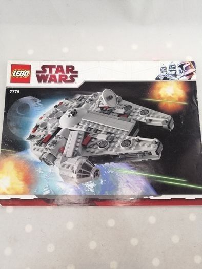 LEGO Star Wars: MILLENNIUM FALCON 7778 Midi-Scale Complete With Instructions