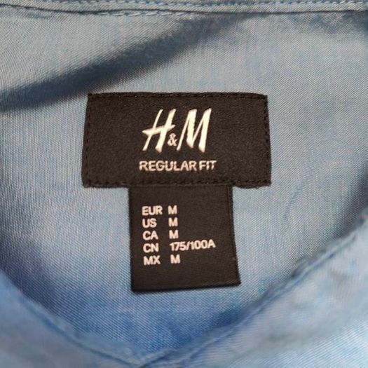 Men's Denim look Shirt, H&M