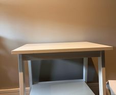 Bedside/ side table white