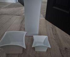 Newbridge vase and candle holder