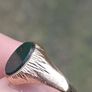 Vintage 9 carat Gold Bloodstone Ring(1977) Image 8