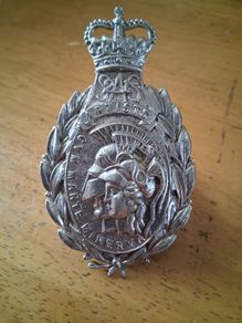 Military Cap Badges,  21st Sas Artists Rifles Cross Belt Plate
