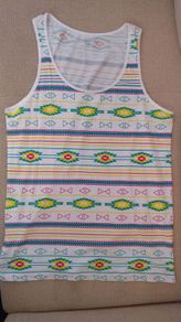 Men vest top, never worn, size S