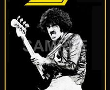 Thin Lizzy National Stadium Dublin 1975 Concert Poster Reproduction
