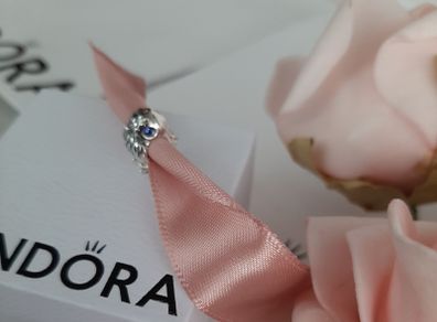 New genuine pandora baby chicken charm with blue eyes