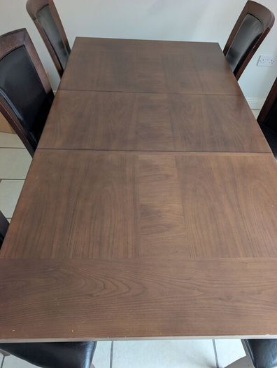 6 seater dining table