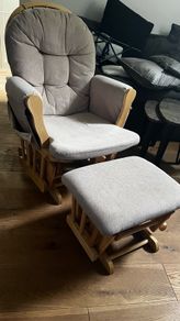 Rocket Chair with Footrest