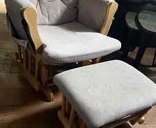 Rocket Chair with Footrest