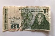1989 Irish 1 Punt Pound Note Series B