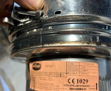 150mm Twin wall flue adaptor