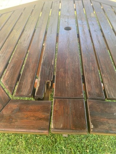 Table and chairs