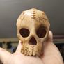 leather skull ornament Image 2