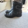 Clarks black leather boots uk 4.5 Image 3
