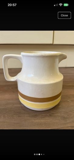 Vintage Carrigaline Pottery Milk Jug