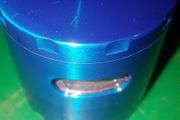 Metal Herb Grinder 55mm blue