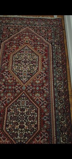 Stunning Persian Bidjar Rug and Runner Hand Knotted Rug Carpet