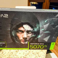 Brand New KFA2 Nvidia GeForce RTX5070Ti EX Gamer 1-Click OC RGB 16GB GDDR7 Warranty Receipt