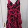 Ladies Monsoon VNeck Cocktail Dress Size 8 Image 2