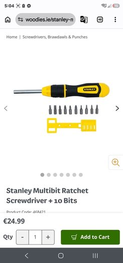 Stanley bits