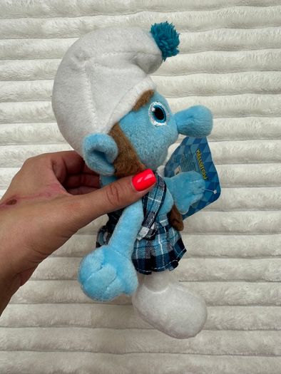 Gutsy Scottish Smurf Approx. 10" Plush Stuffed Animal 2013 Peyo Dirty Please look at the pictures