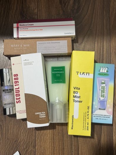 Last few viral Korean skincare