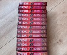 60min new sealed, TDK tapes, 3 euro each