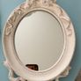 Vintage Ornate Oval Mirrors Image 3