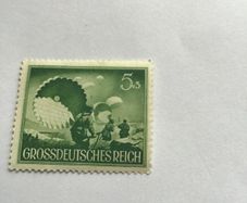 WW2 German stamp - Paratroopers