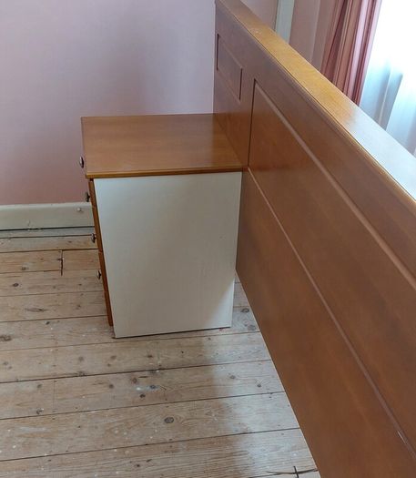 Headboard and Bedside Lockers