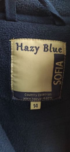 Hazy Blue Sofia Bodywarmer Gilet Fleece Waistcoat