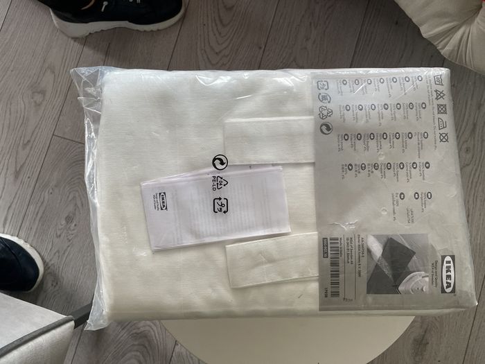 IKEA Lenda off White Curtains