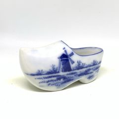 Vintage miniature delfts shoe