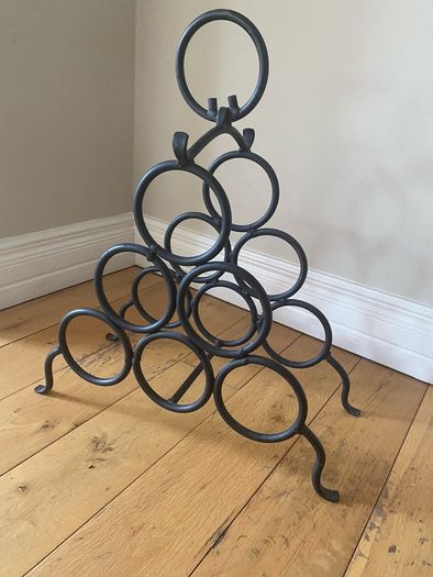 Iron Wine Rack