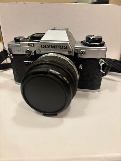 2x Olympus OM10 Film Camera