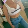 asos crop top Image 2
