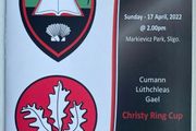 2022 Sligo v Derry - GAA Christy Ring Cup Programme