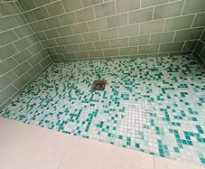 Mosaic Tile Sheets - Aqua Marine - Designer Brand - Showers - Wet Rooms - Floors - Pools - Ponds